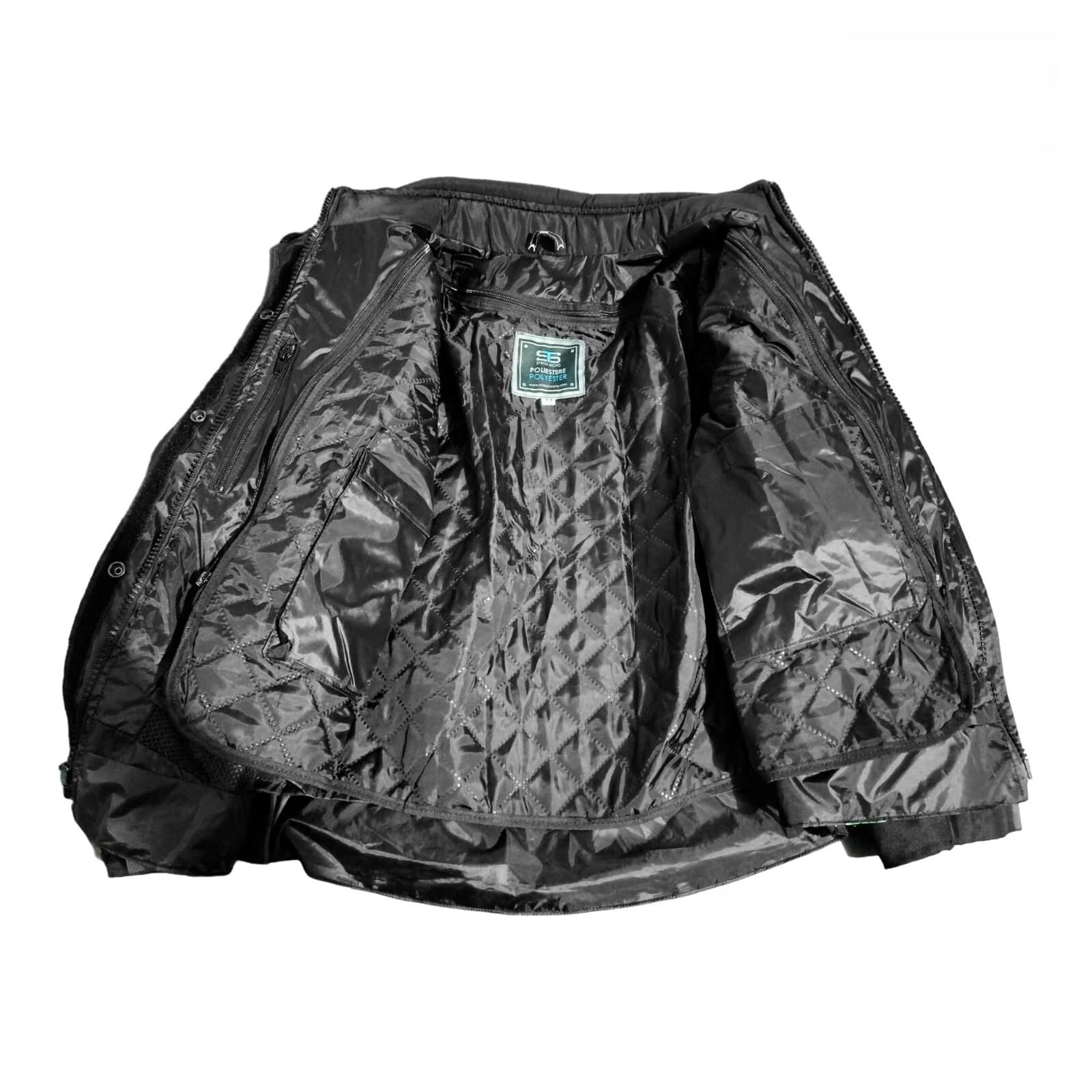 Generico Giacca Moto Donna in Tessuto, ST 840 RXT Waterproof,Sistema 3 Strati, Impermeabile Antivento, 4 Stagioni
