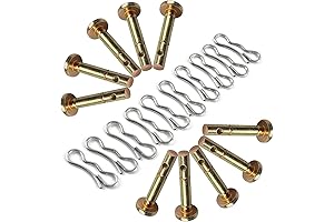 Improved Performance 10 PCS Snowblowers Shear Pins Kit 738-04124 738-04124A and Durable...