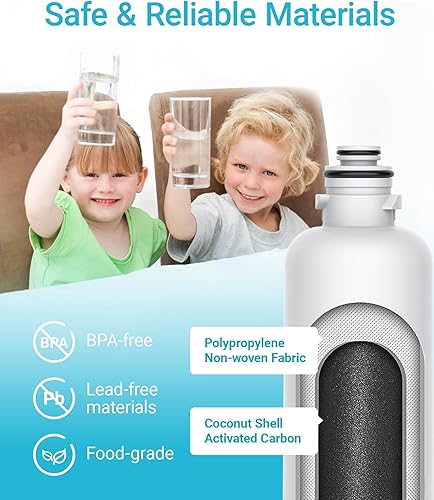 Miniatura 6 de AQUA CREST 12033030 Reemplazo para Bosch UltraClarity Pro BORPLFTR50, 11032531 Filtro de agua para refrigerador, compatible con 11025825,