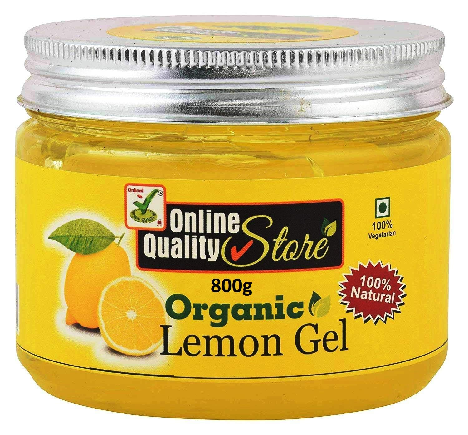 Online Quality Store Lemon Gel (800g, Yellow)