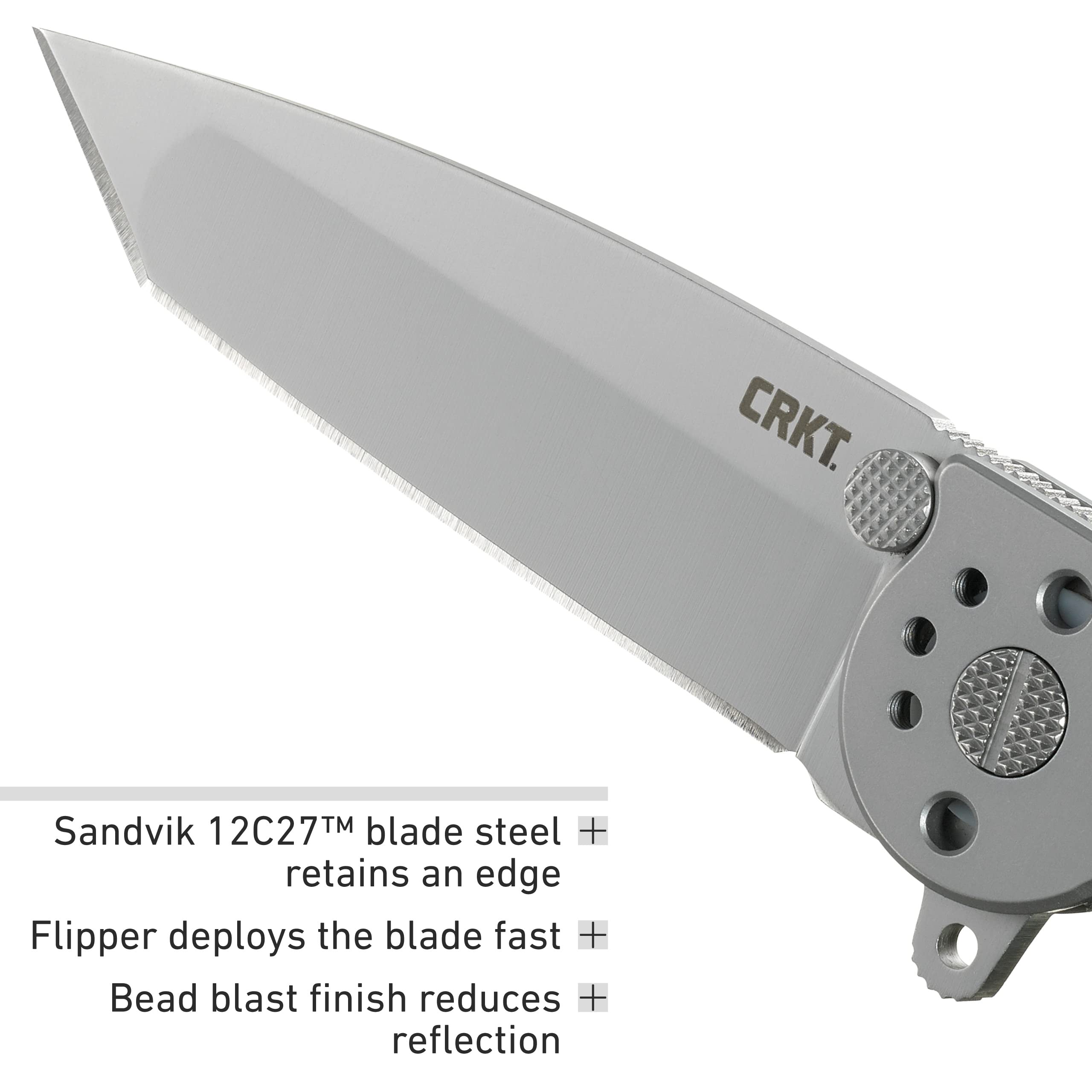 Amazon.co.jp: CRKT M16-02SS タントー フレームロック 折りたたみ 