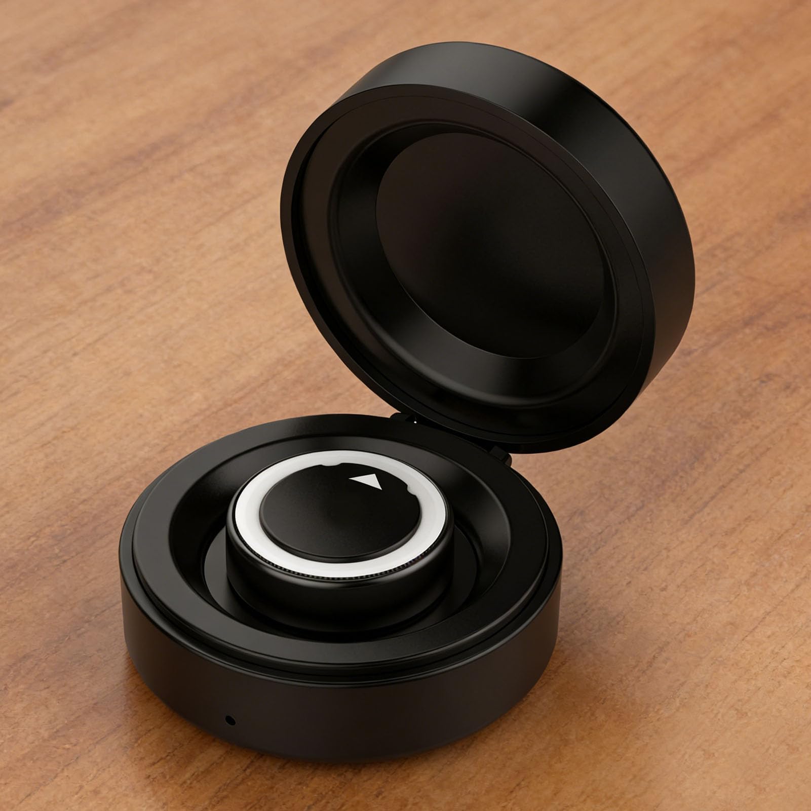 Ejoyous Funda de Carga Compatible con Ring Gen 4, Funda de Cargador de Anillo Inteligente ABS con Batería de 70 MAh, Cable Tipo C, Base de Viaje Portátil de Carga Rápida para Usuarios de Cerámica (14)