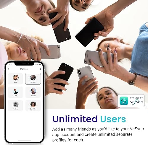 Miniatura 6 de Etekcity - Báscula inteligente digital de LED para medición de composición corporal: peso corporal, % de grasa, IMC de manera precisa, para usar en