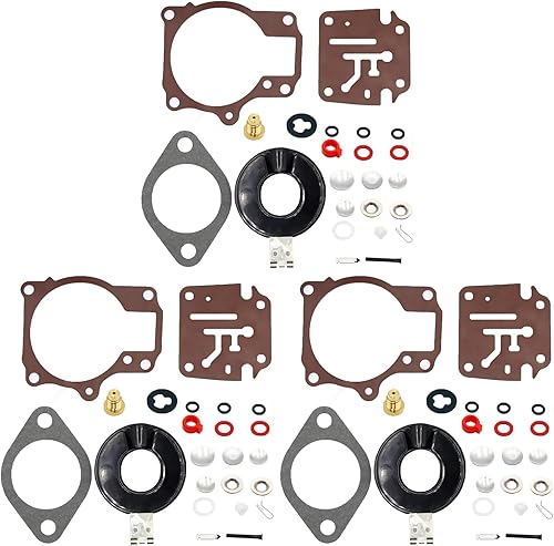 Vista 5 de 1 paquete de kits de reparación de carburador para Johnson Evinrude 396701 18 20 25 28 30 35 40 45 48 50 55 60 65 70 75 HP
