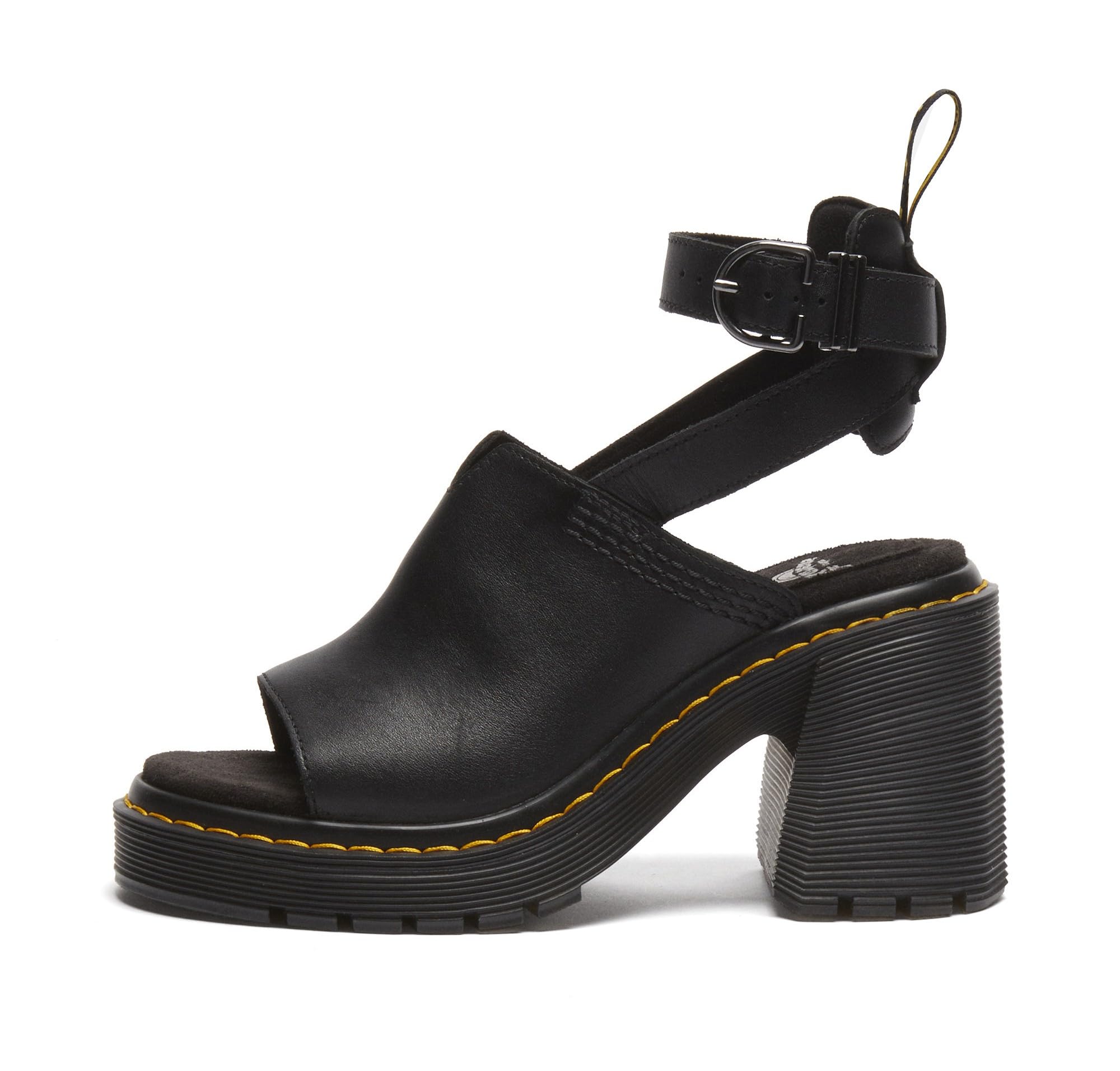 Amazon | Dr. Martens レディース Millee, ブラックセンダル。, 5 | Dr