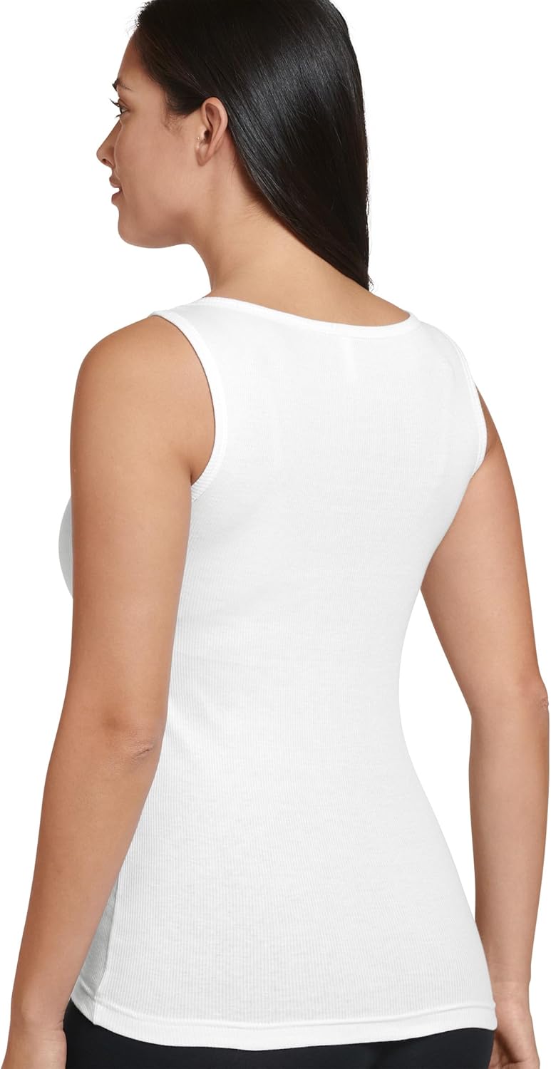 Jockey Women's Performance 100% Cotton Rib Tank - Image 2