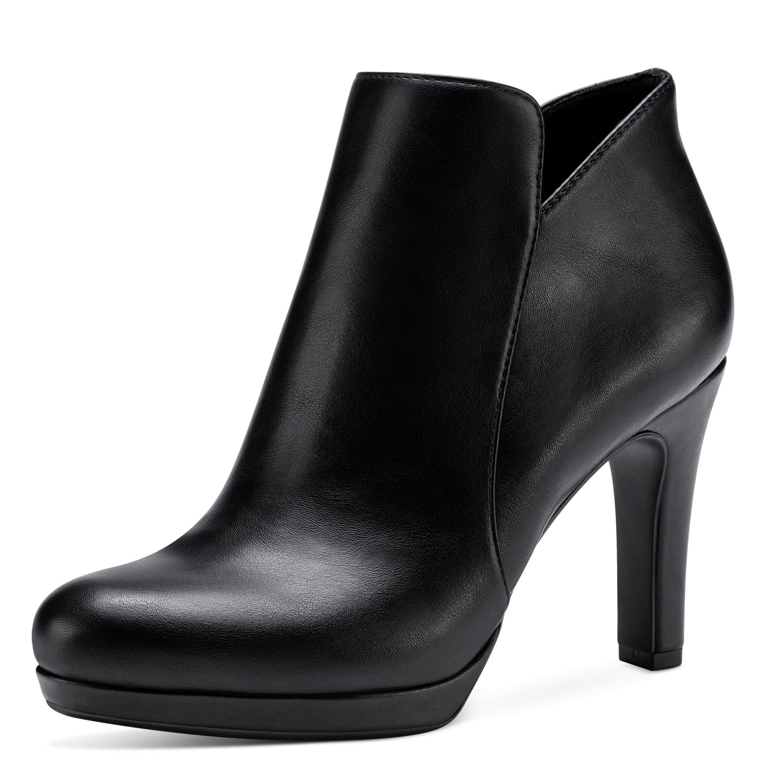Tamaris Women's 1-25326-41 Heeled Ankle Boots, Black Matt, 5 UK