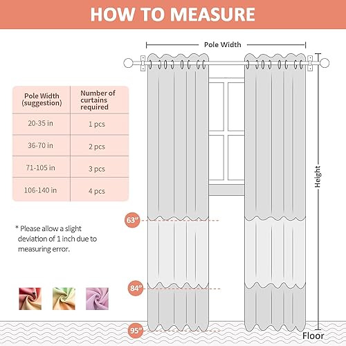 Miniatura 7 de Stiio Cortinas opacas para niños, 2 paneles, con diseño de rayas degradadas con estampado de arco iris, bloqueo de luz, tratamiento de ventana para
