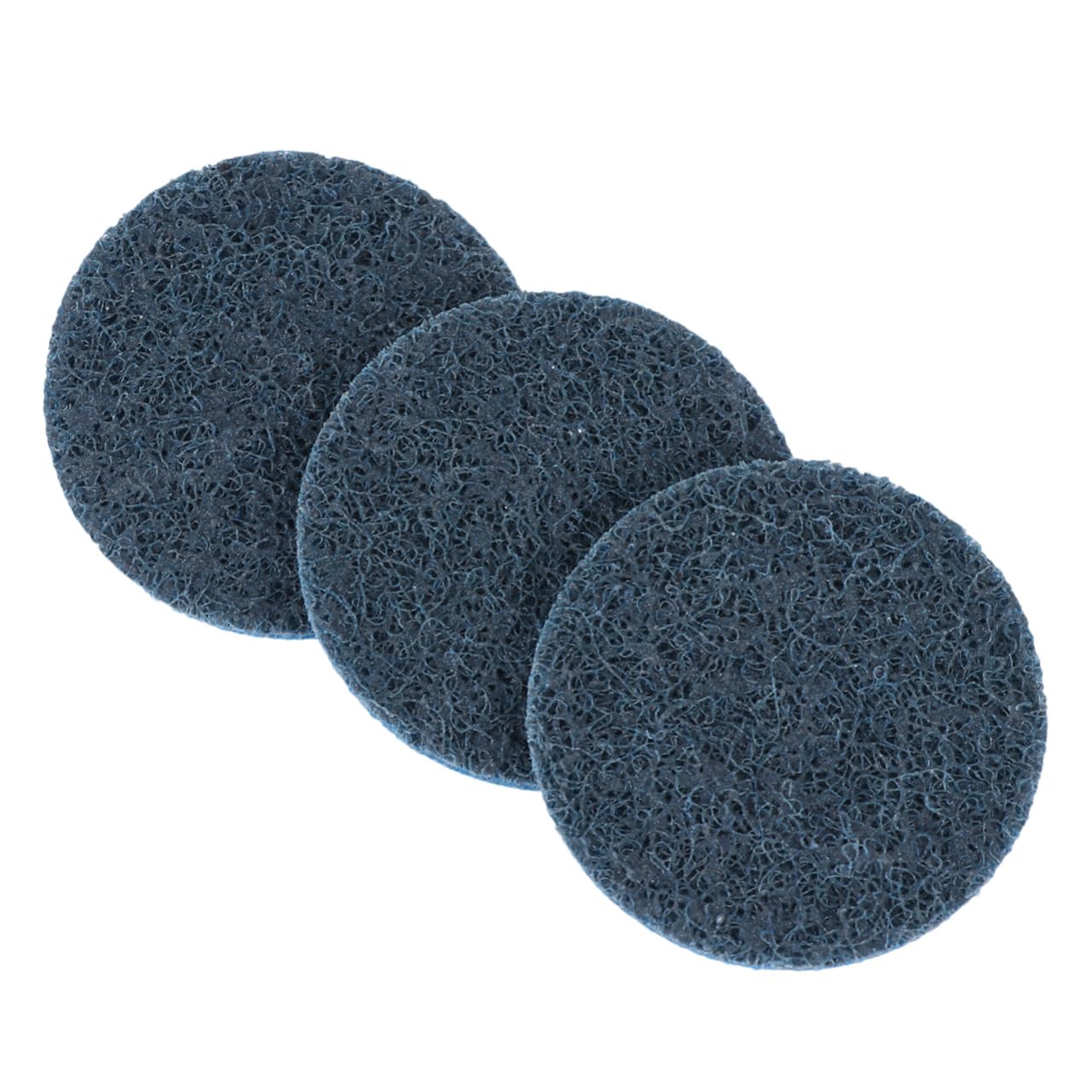 CALLARON 50piezas Disco De Pulido De Nylon De Paquete De Almohadilla De Lana y Base De Soporte Para Superficies Metálicas Plásticas