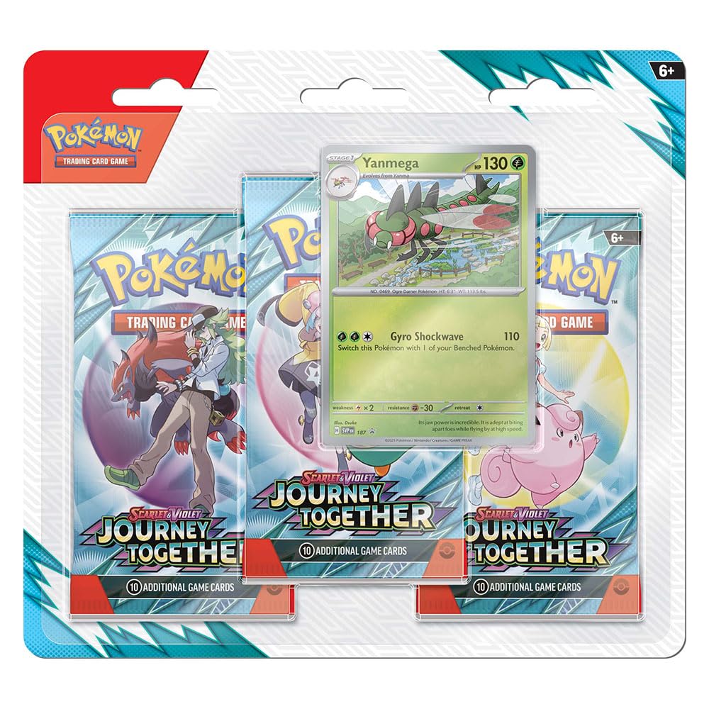 Pokemon TCG Scarlet & Violet 9 Journey Together Three Booster