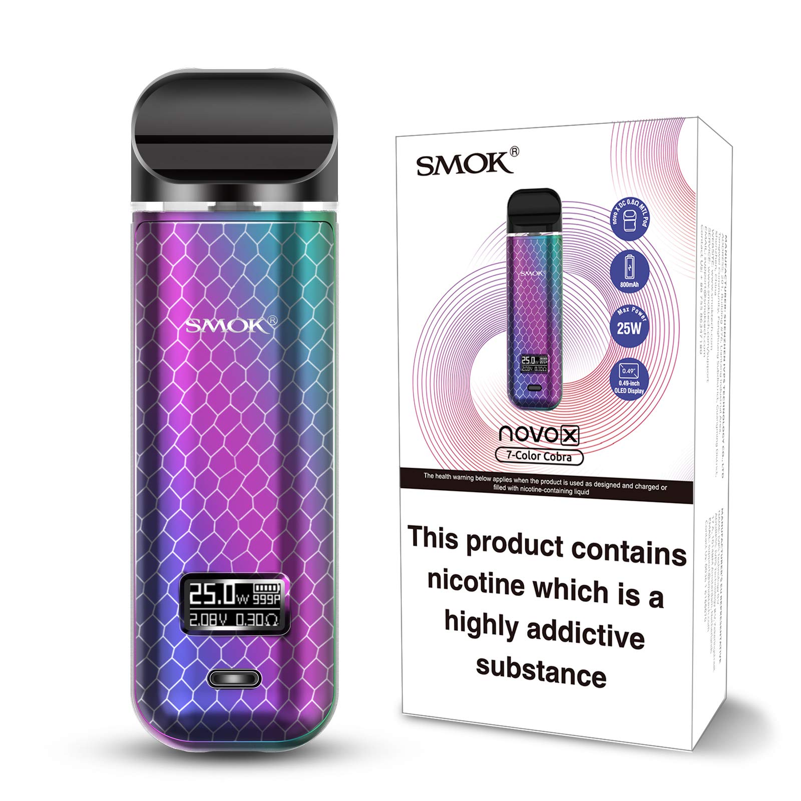 smok vapes amazon Smok Novo 3 Pod System Vape Kit – $16.99 main image 0