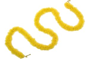 Light Handmade Craft Turkey Yellow Feather Boa 2Yard Long