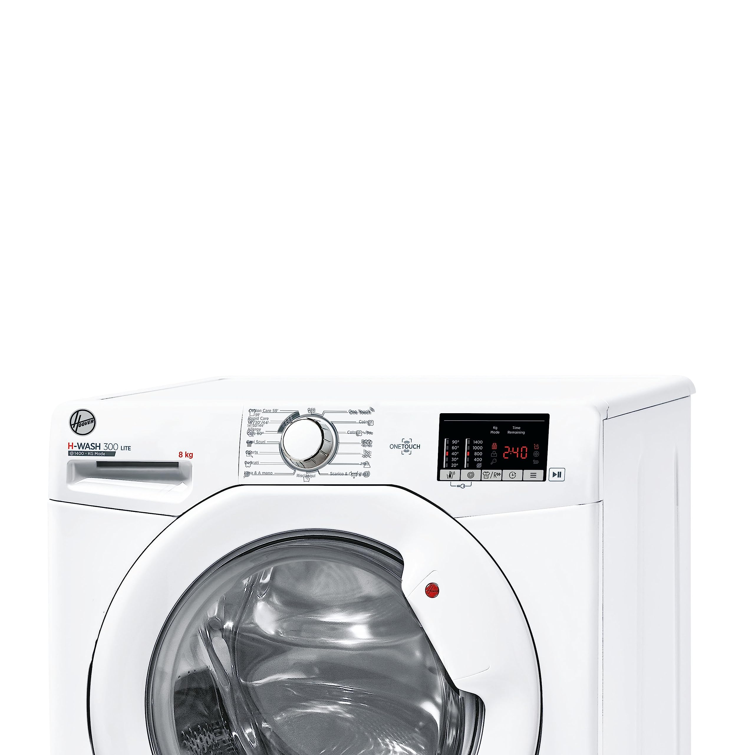 Hoover H-WASH 300 LITE H3W 482DA3/1-S Waschmaschine 8 kg Mix-Power-System 16 Programme