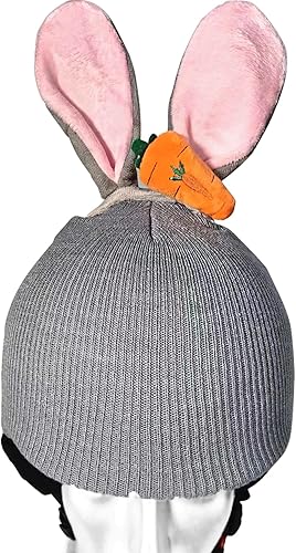 Funda para casco de esquí, adecuada para cascos de esquí, cascos de snowboard, cascos de patineta, regalos de elefante blanco para niños y adultos