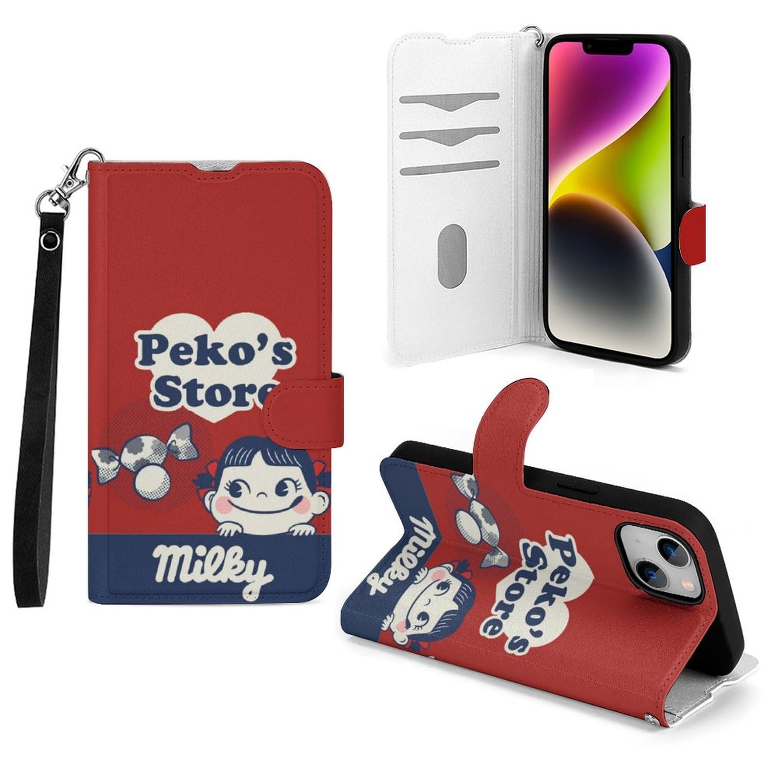 Amazon.co.jp: ペコちゃん IPhone15シリーズ IPhone14シリーズ