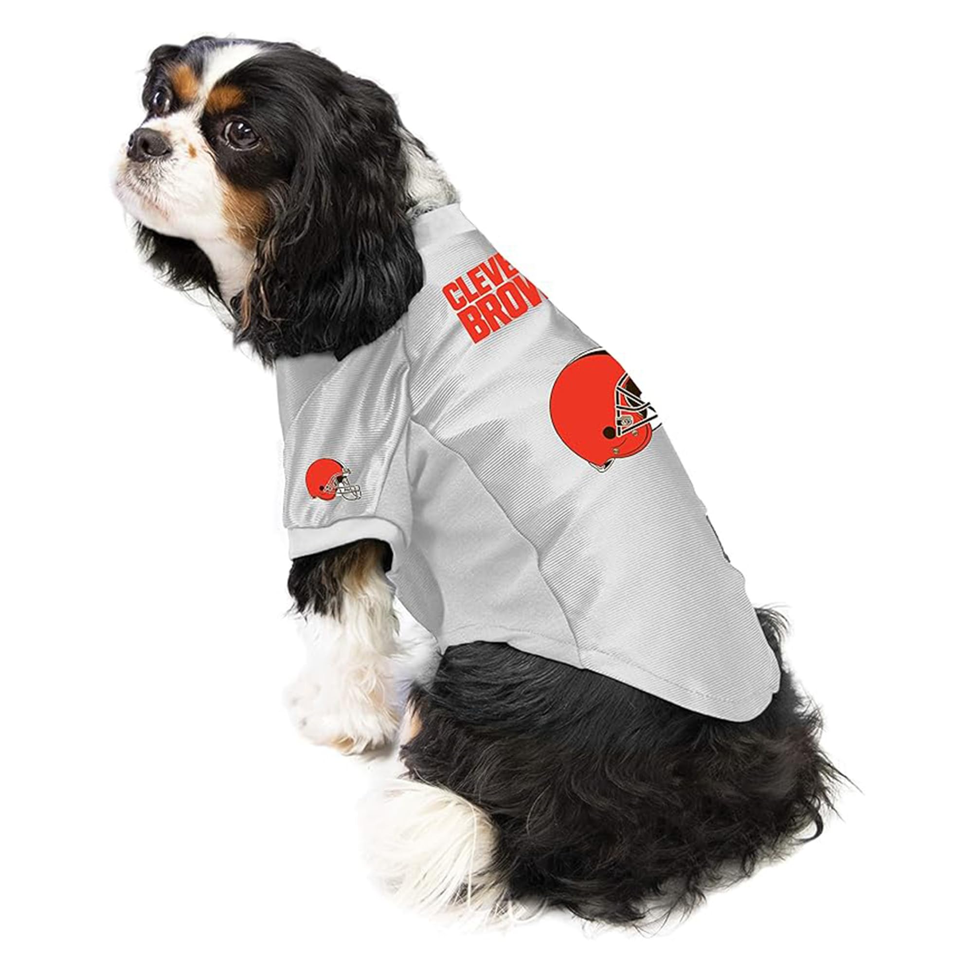 Little Earth Productions Littlearth Cleveland Browns NFL Stretch Pet Jerseys for Big Dogs, XL - Image 3