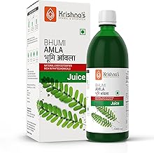 Krishna's Bhumi Amla Juice - 1000 ml | Natural liver detoxifier | Strengthens the digestive system | Sugar free Juice