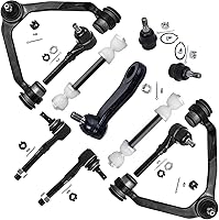 Vista 646 de Detroit Axle - Kit de suspensión frontal de 10 piezas para Dodge Avenger 2008-2014, Chrysler Sebring 2007-2010, 2 brazos de control inferiores, 2
