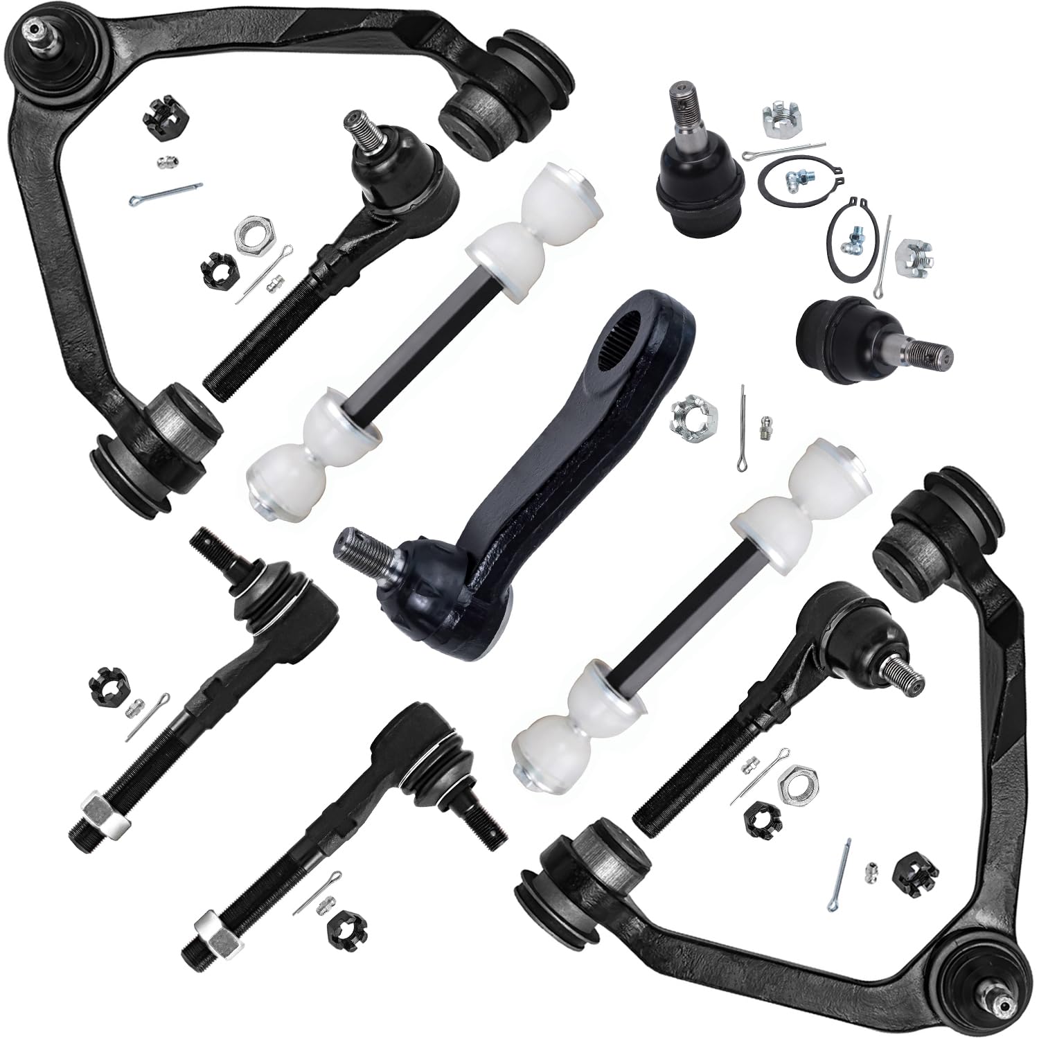 Detroit Axle - 11pc 4WD Front End Kit for Ford F-150 F-250 Expedition