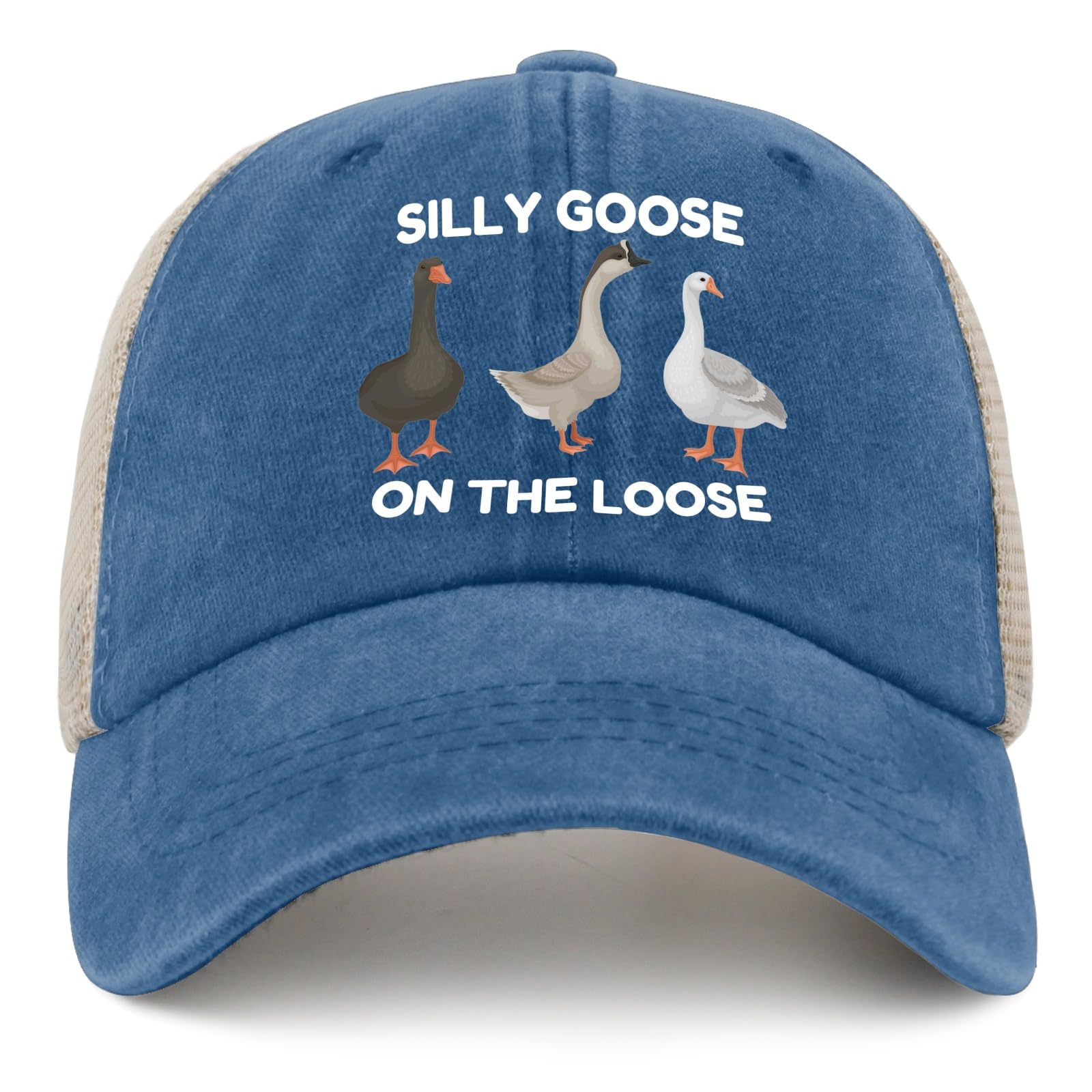 Funny Silly Goos Hat Silly Goose On The Loose Hat for Women Dad Hats Funny Hats