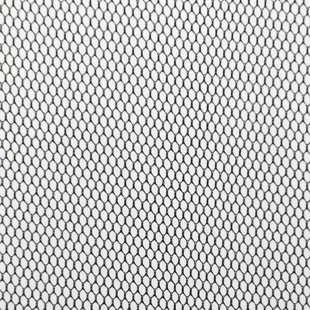 für Türen Schwarz Polyester Fliegengitter 100x220 cm selbstschließend mit Klettband Magnetvorhang für Balkon Terrasse Wohnung Schutz vor Mücken und Insekten