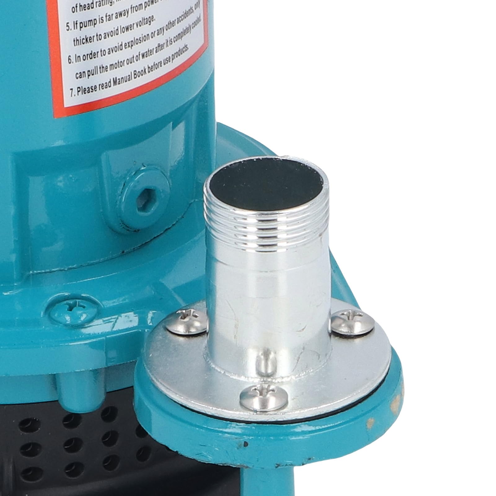 Cuifati Bomba de Agua Eléctrica, Bomba Sumergible de Cable de 7 M Portátil para Piscina de Polvo de Jardín (EU enchufe 220V)