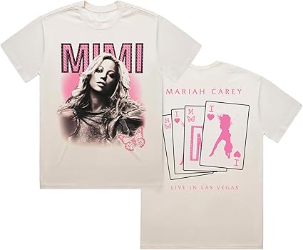 新品】MARIAH CAREY Mサイズ Tシャツ 2025年LIVE 新品】MARIAH CAREY