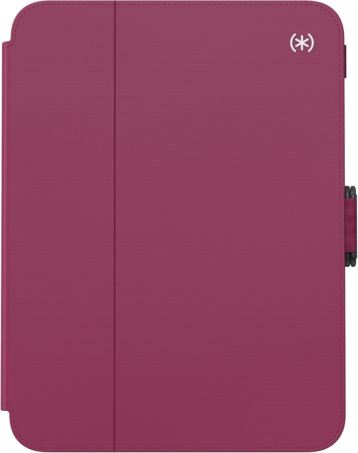 Speck Products Balance Folio iPad mini (2021) Case and Stand, Very Berry Red/Slate Grey