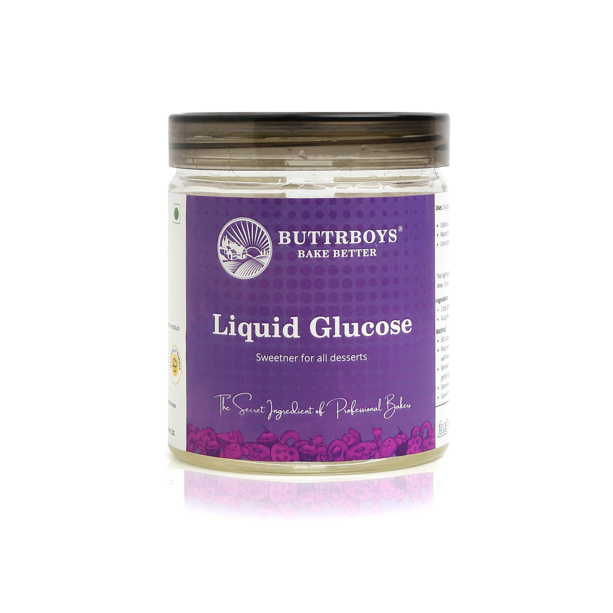 ButtrBoys Liquid Glucose 500g concentrated sweetner for making ice creams and desserts