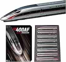 長鳴 CHANGMING 中国高速鉄道CR400AF型 復興号 8両セット Amazon.co.jp: 長鳴 CHANGMING 中国高速鉄道 CR400AF 復興号 N