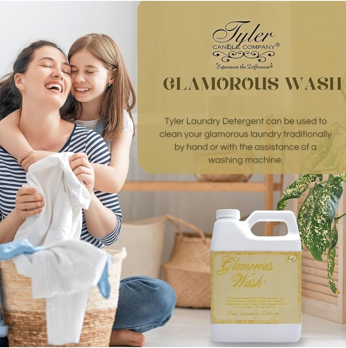 Limelight Tyler Candle Wash 64 oz Fine Laundry Detergent w/Limelght Autoglam