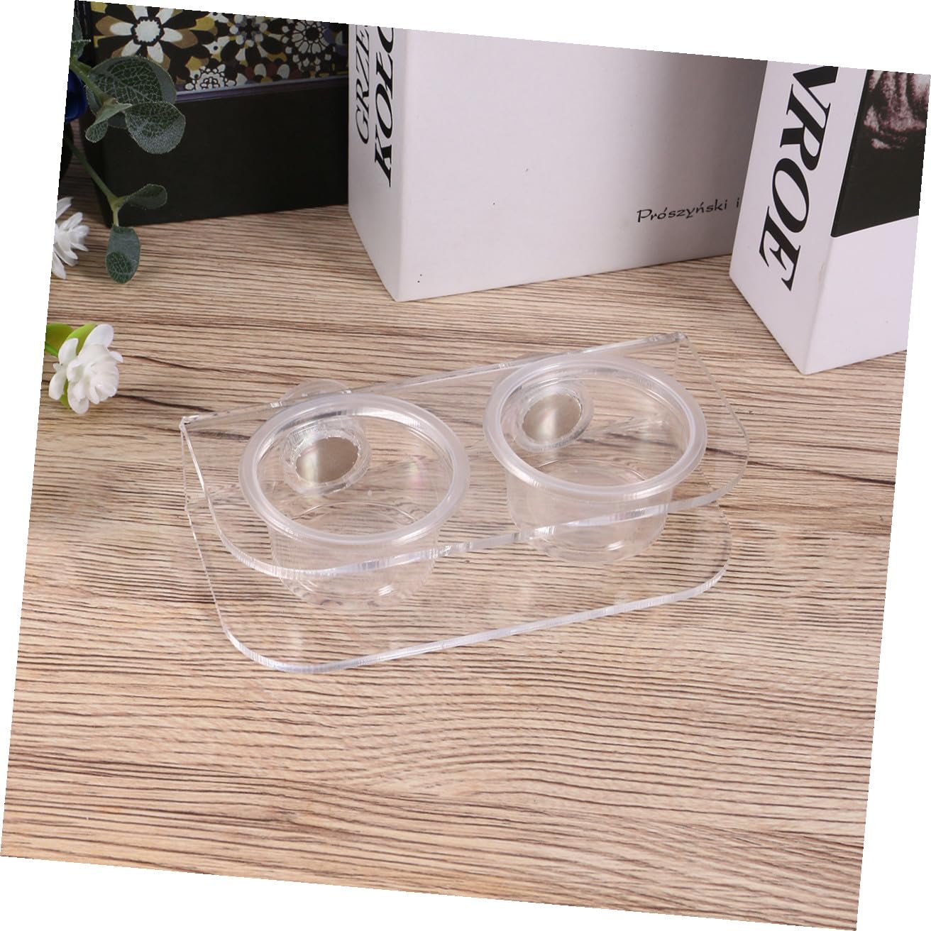 2 Pezzi Piatto per Rettili Lucertola Cibo Lucertola Alimentatore Rettile Piatto di Alimentazione Ciotola di Cibo Rettile Piatto di Cibo Accessori per Rettili Rettile Alimentatore