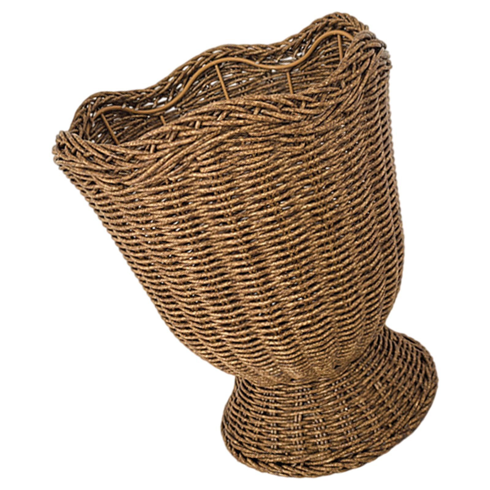 Dried Flower Vases Decoration Decorative Flower Home Decors, Entryway, Living Room, Rattan Vase Table Centerpieces Decorative Centerpieces