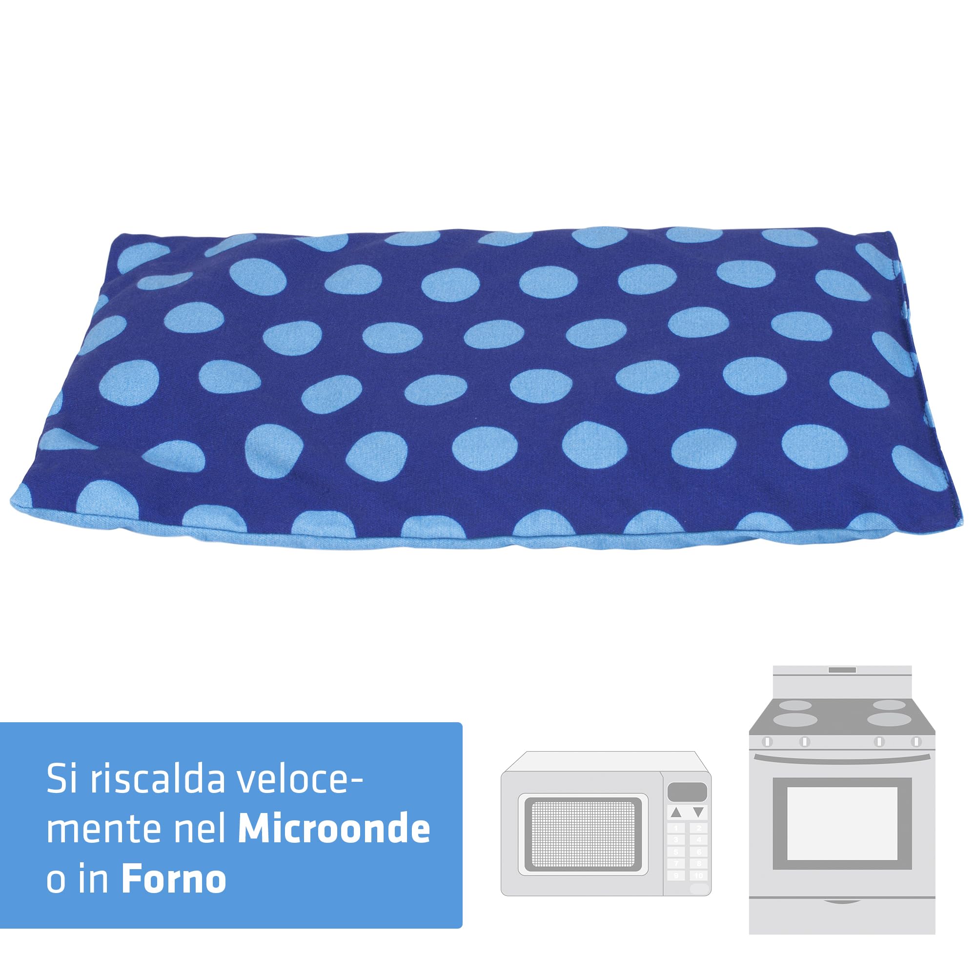 Cuscino Noccioli di Ciliegia ca. 20x30cm | Cuscini per Cervicale | Per Dolori Muscolari, alla Schiena e alla Cervicale | Cuscino Termico Microonde o Forno | Fatto a Mano - Made in Germany
