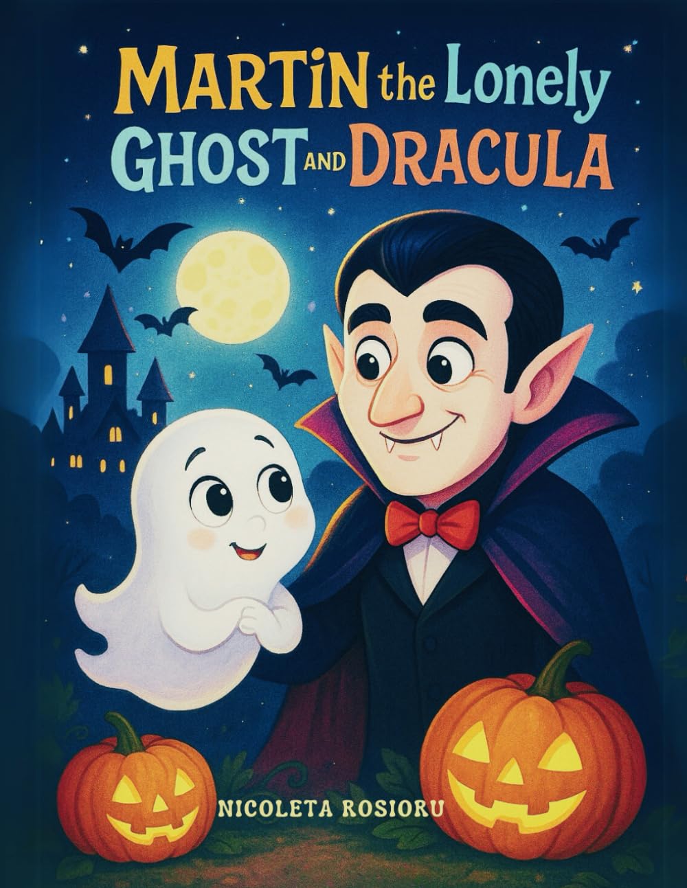 Martin the Lonely Ghost and Dracula: A Spooky Tale for Kids About Friendship and Bravery