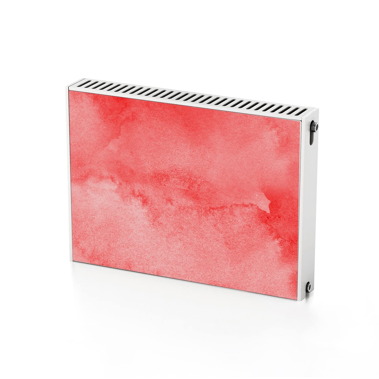Tapis magnétique de radiateur 80x60 cm autocollant chauffage aimant décoratif rouge