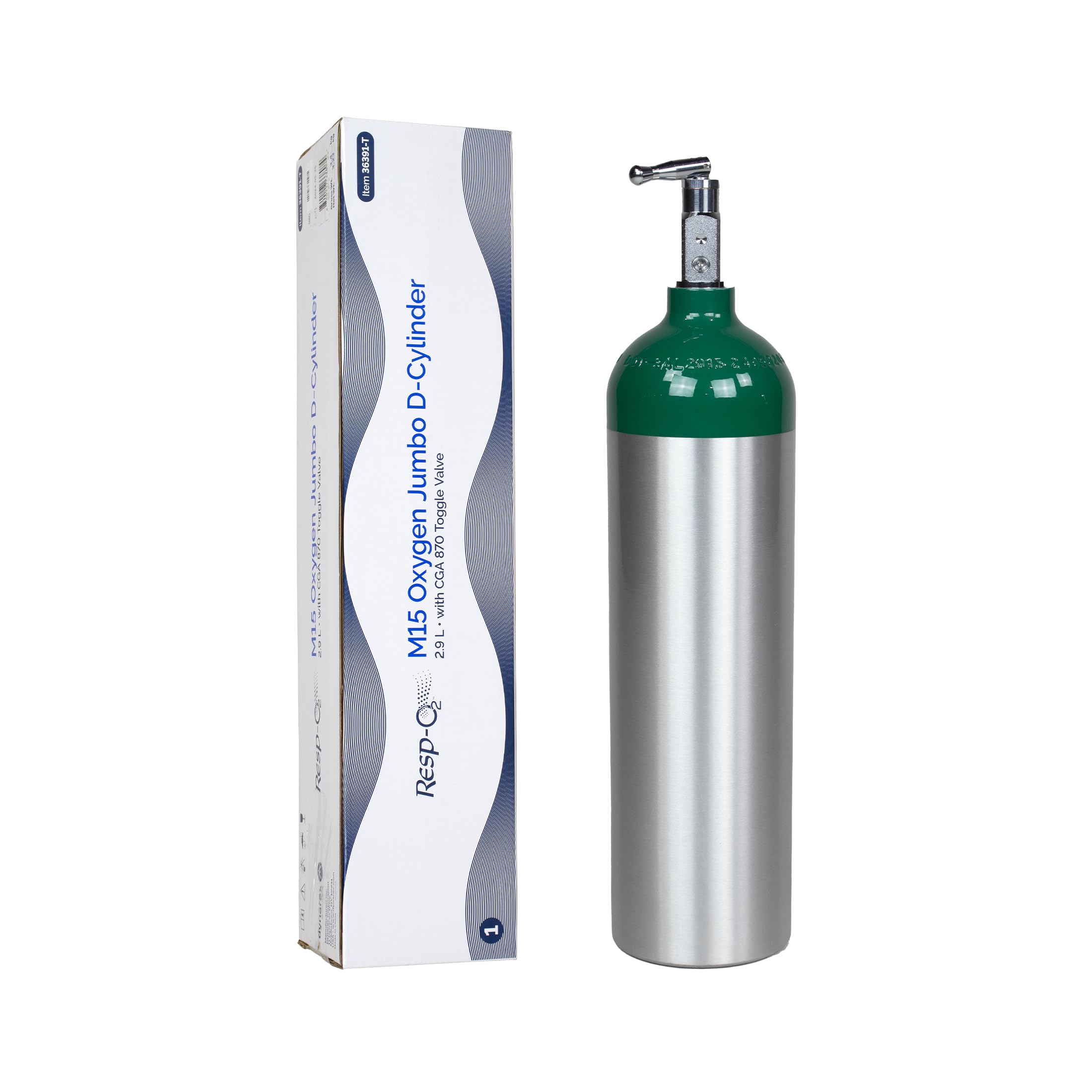 Amazon.com: Dynarex Resp-O2 M15 Oxygen D-Cylinder with CGA 870