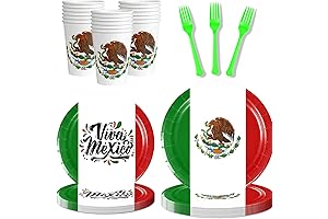 Mexican Independence Day Party Supplies Set