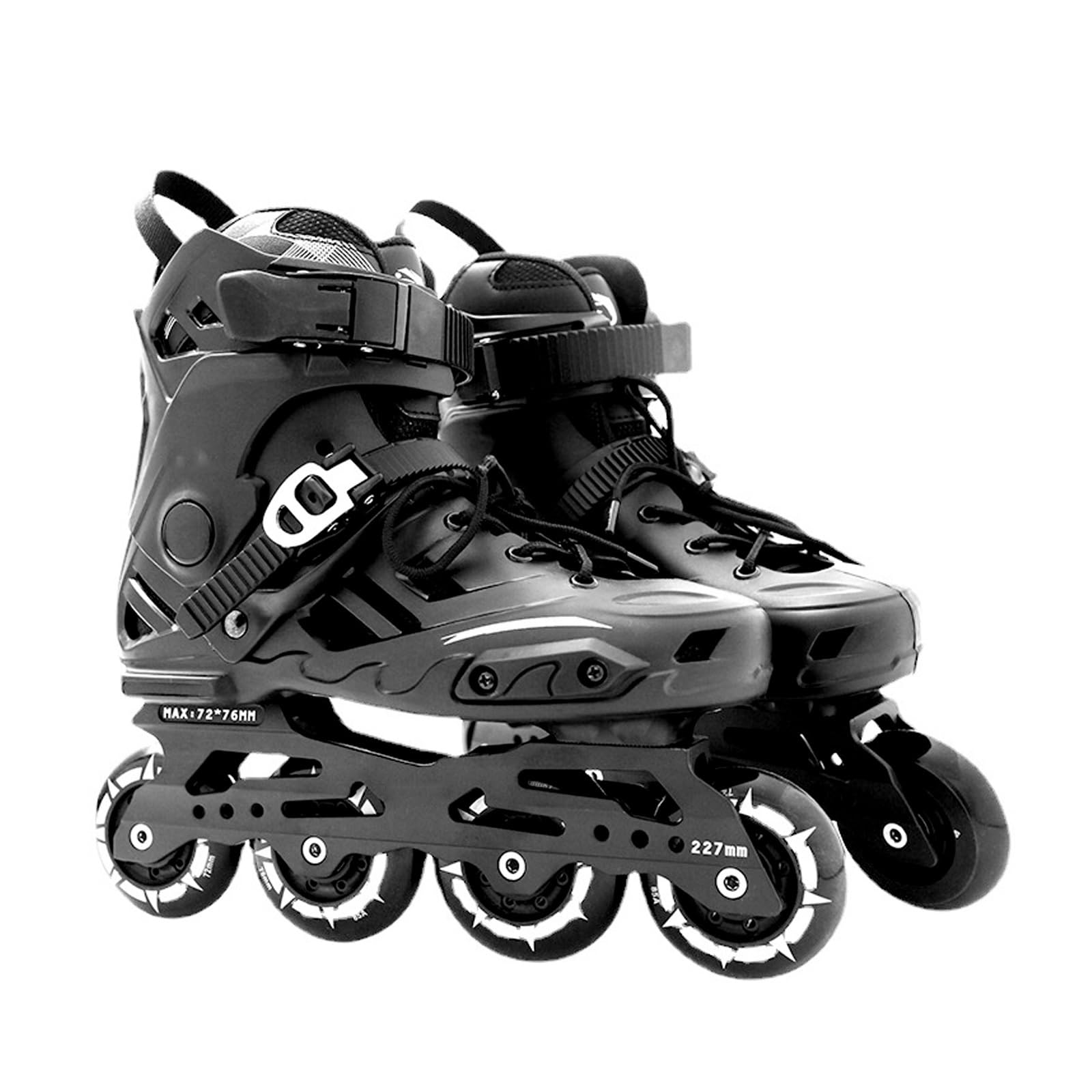 Rollers De Vitesse Professionnels en Ligne for Adultes, Rollers De Course Professionnels À Une Rangée en for Débutants Sports De Plein Air Fitness Hommes Et Femmes