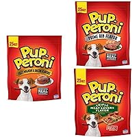 Algopix Similar Product 15 - PupPeroni Dog Treats 3 Flavors