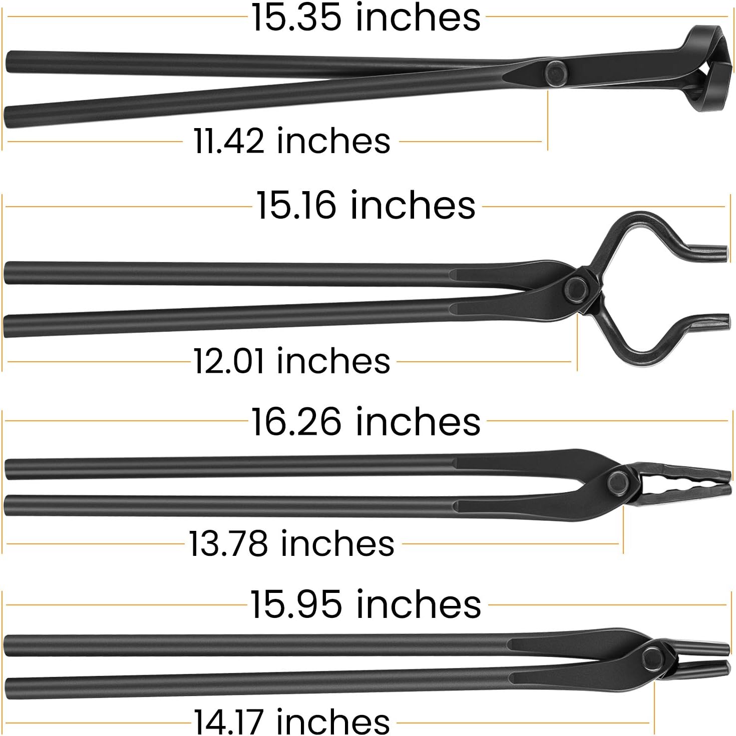 Knife Making Tongs Set Blacksmith Tongs Bladesmith Knife Tong Tool