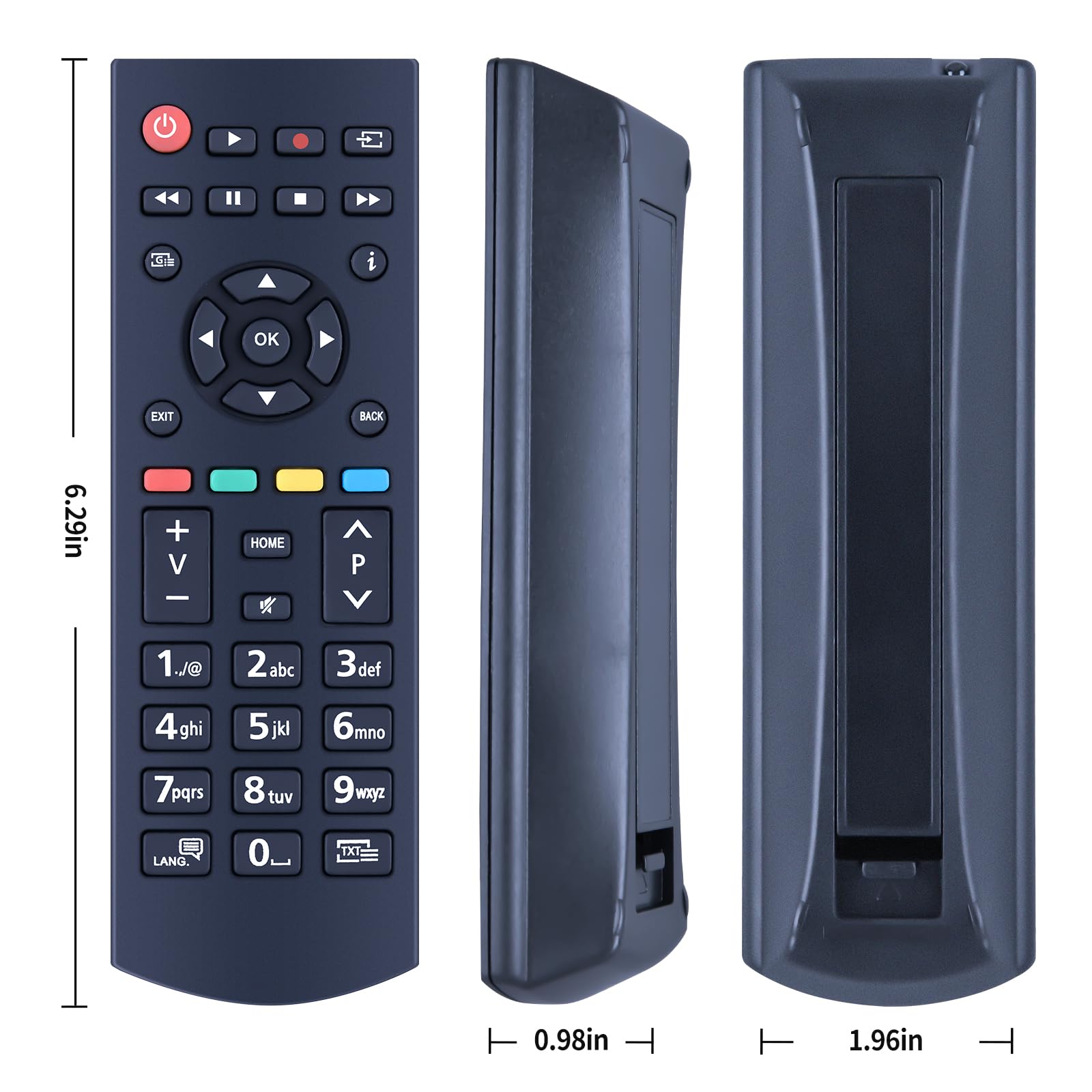 Orange TV Mando A Distancia Universal De Repuesto Para Televisores Panasonic - Sin Programación Mando A Distancia Panasonic