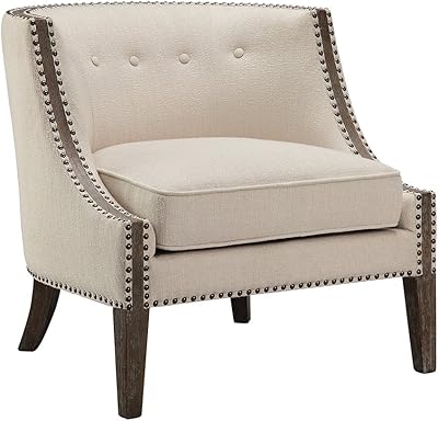 Amazon Com Stone Beam Laurel Rounded Accent Chair 29 5 W