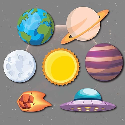 Miniatura 9 de Accesorios para cabina de fotos espaciales, kit de cabina de fotos de 41 piezas con letrero de 8 x 10 pulgadas, 60 almohadillas adhesivas, 45