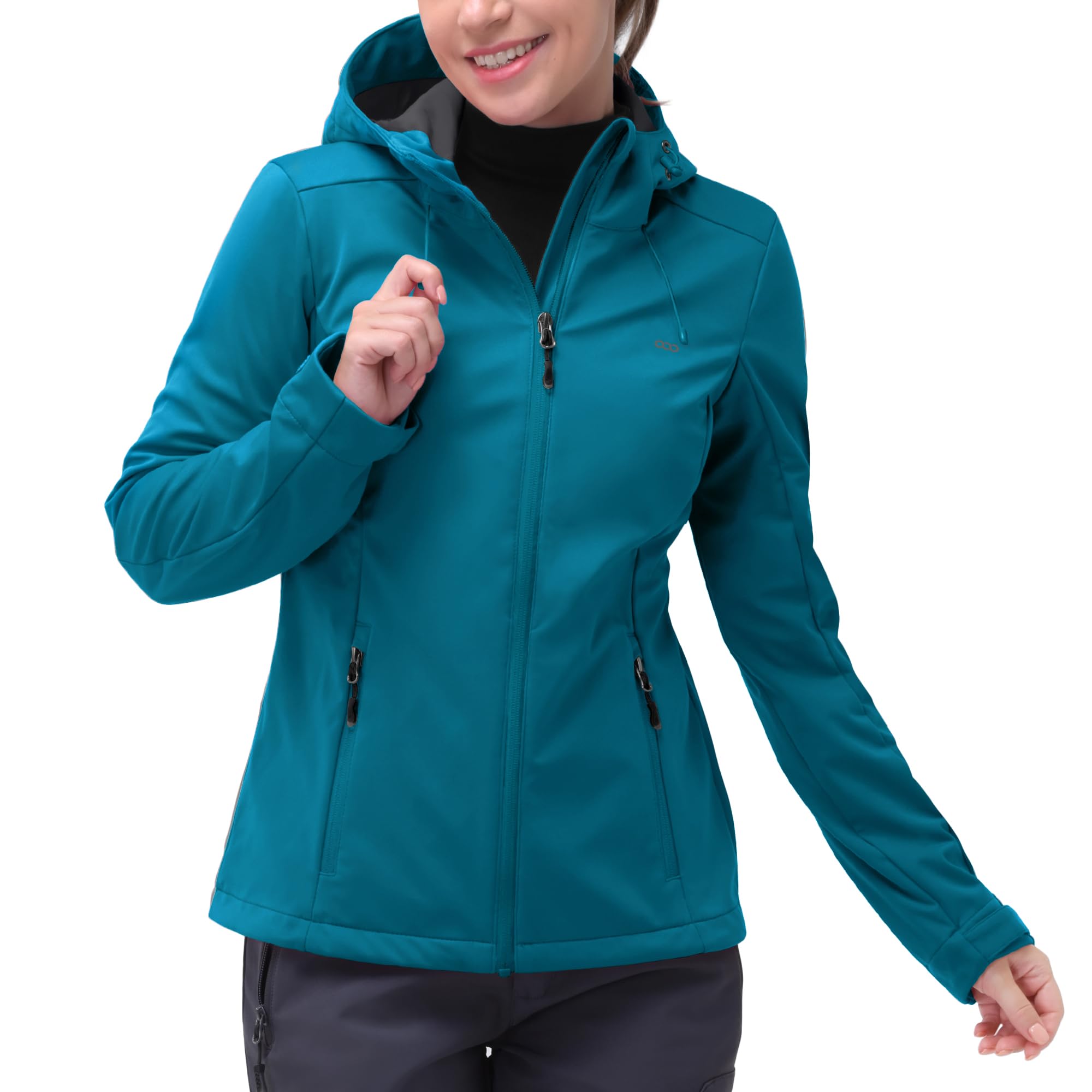 33,000ft Women's Softshell Jacket Waterproof Lightweight Windbreaker jacket