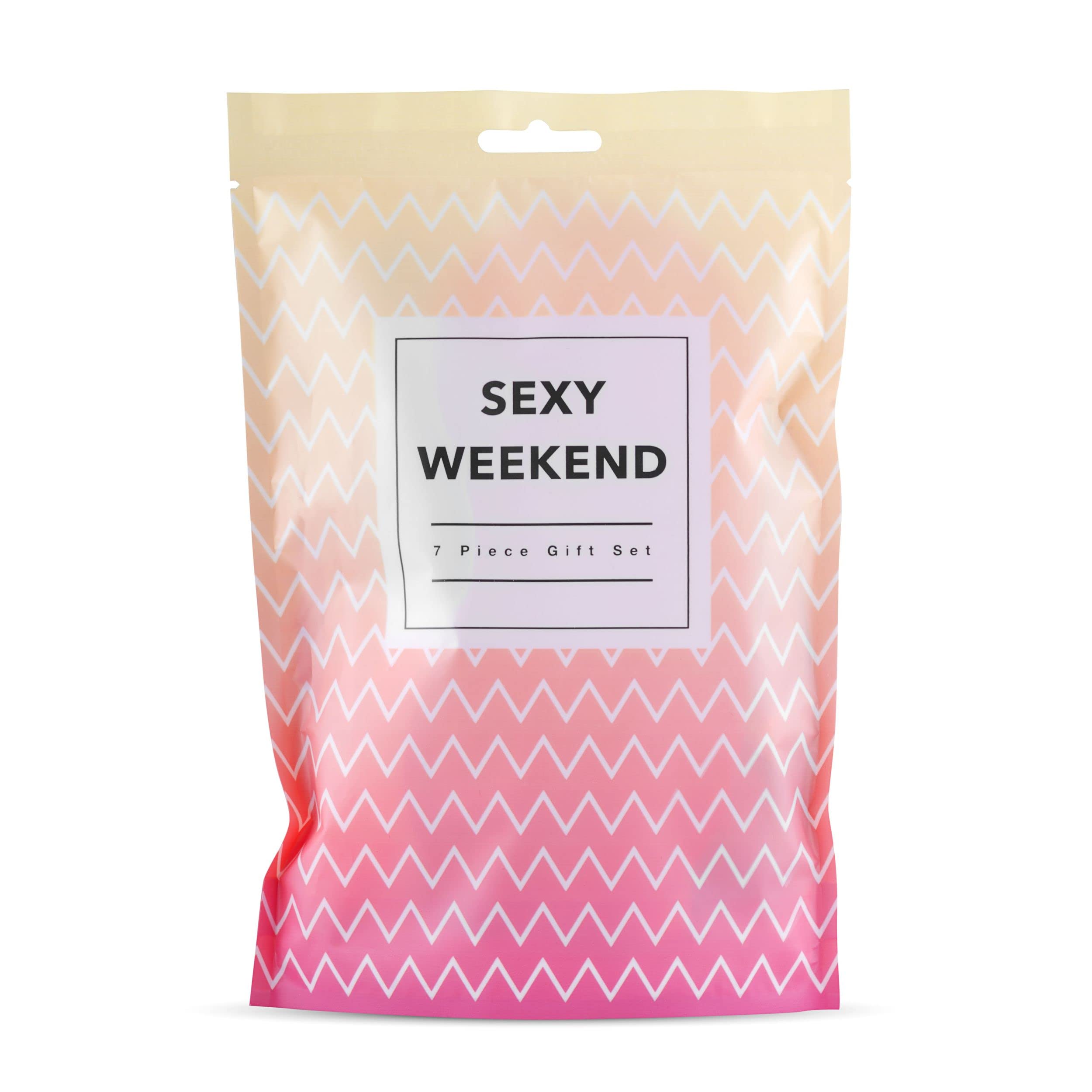 LoveBoxxx 'Sexy Weekend' - Set di Sex Toy con 7 Giocattoli Sessuali di Alta Qualità per Uomini e Donne - Regali di Coppia di Compleanno per una Notte Eccitante in Camera da Letto