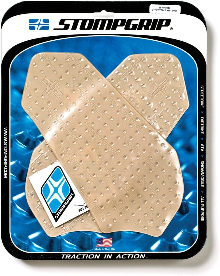 STOMPGRIP(ストンプグリップ) トラクションパッド タンクキット VOLCANO クリア GSX-R600(11-12) G