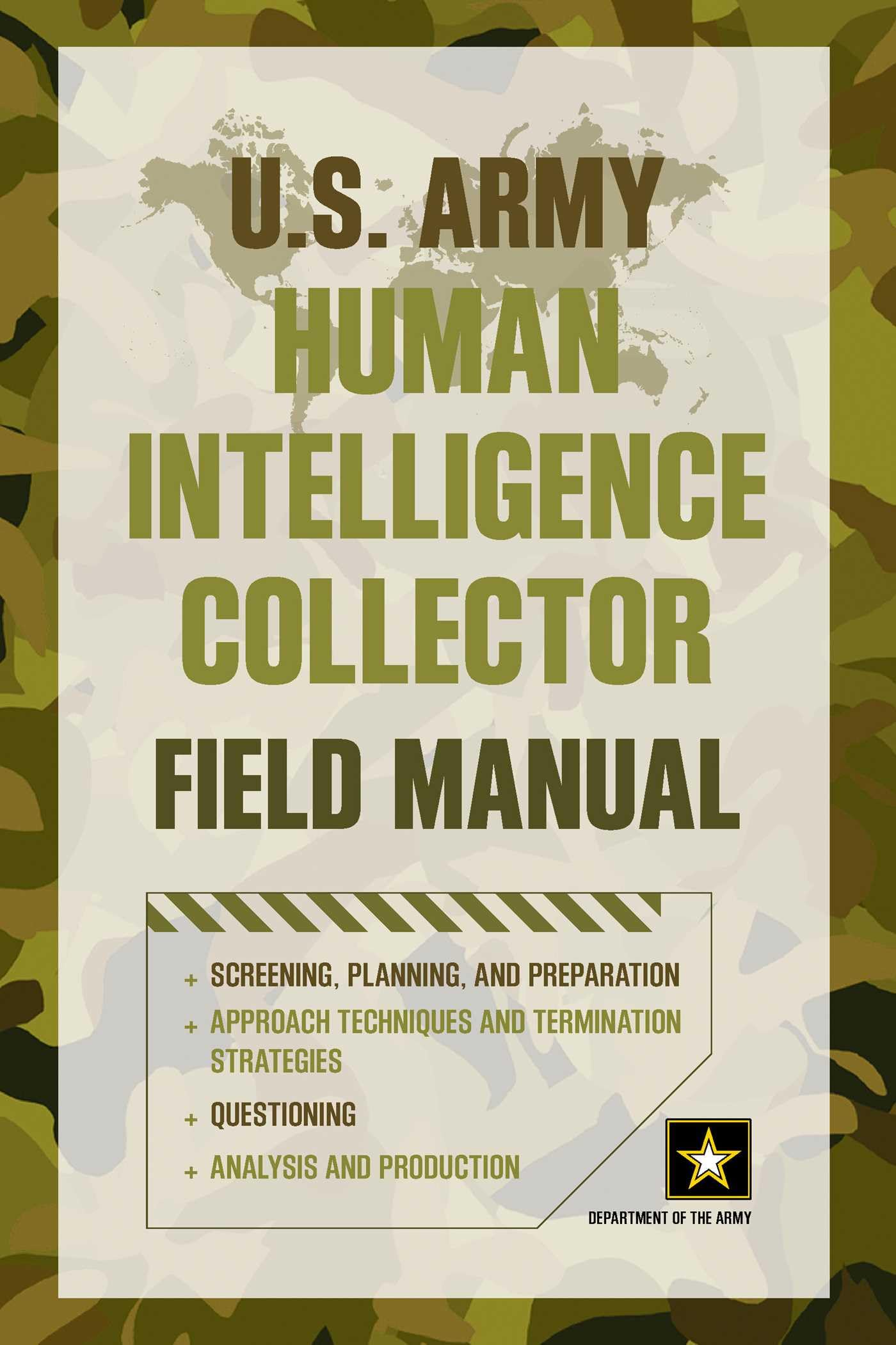 Buy U.S. Army Human Intelligence Collector Field Manual — BookShops.in