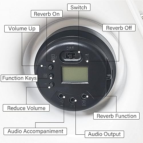 Miniatura 5 de Silenciador de saxofón alto y eliminador de ruido, silenciador electrónico multifuncional para principiantes, practica en cualquier lugar sin