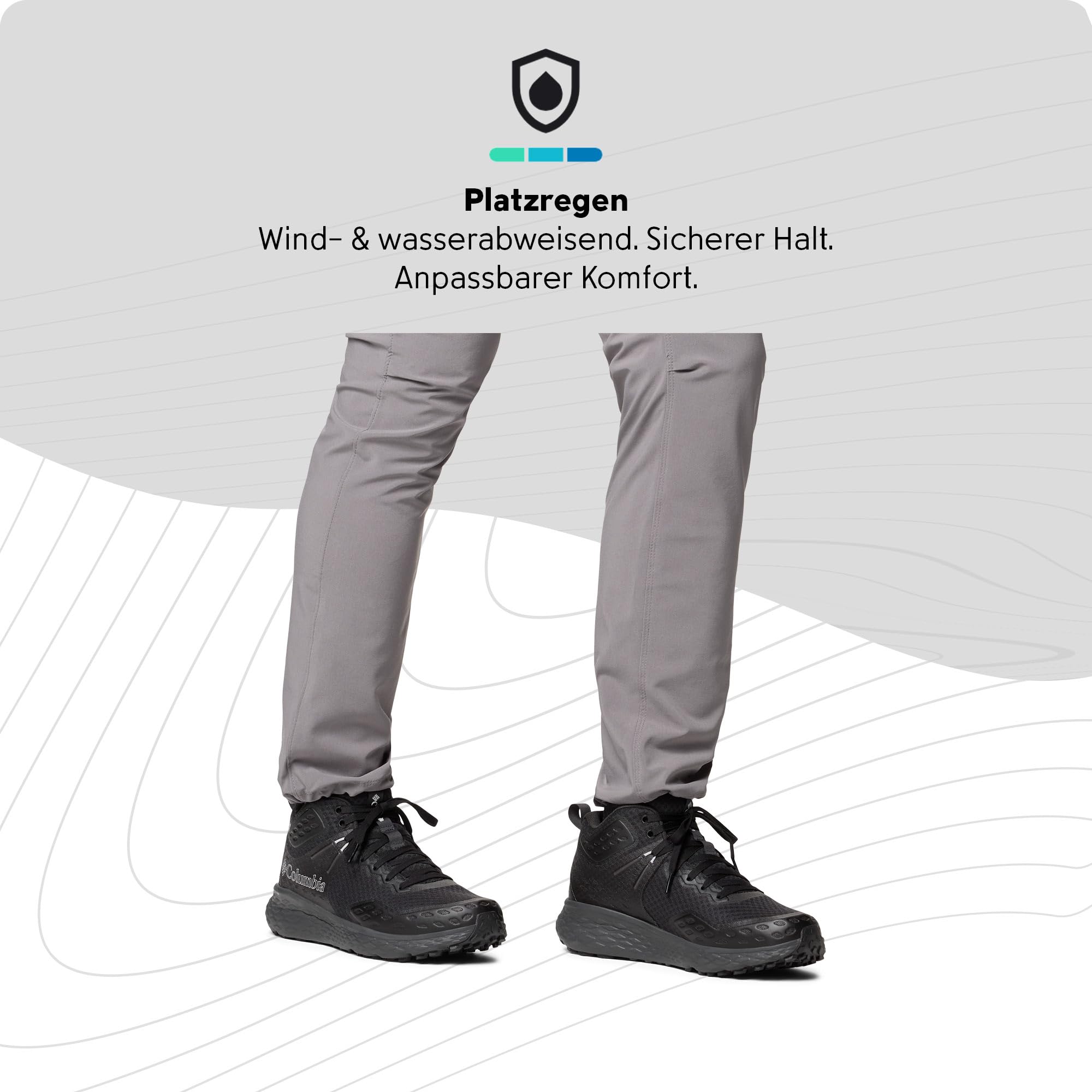 Columbia Konos TRS Outdry Mid, Trekking- Und Wanderstiefel für Herren